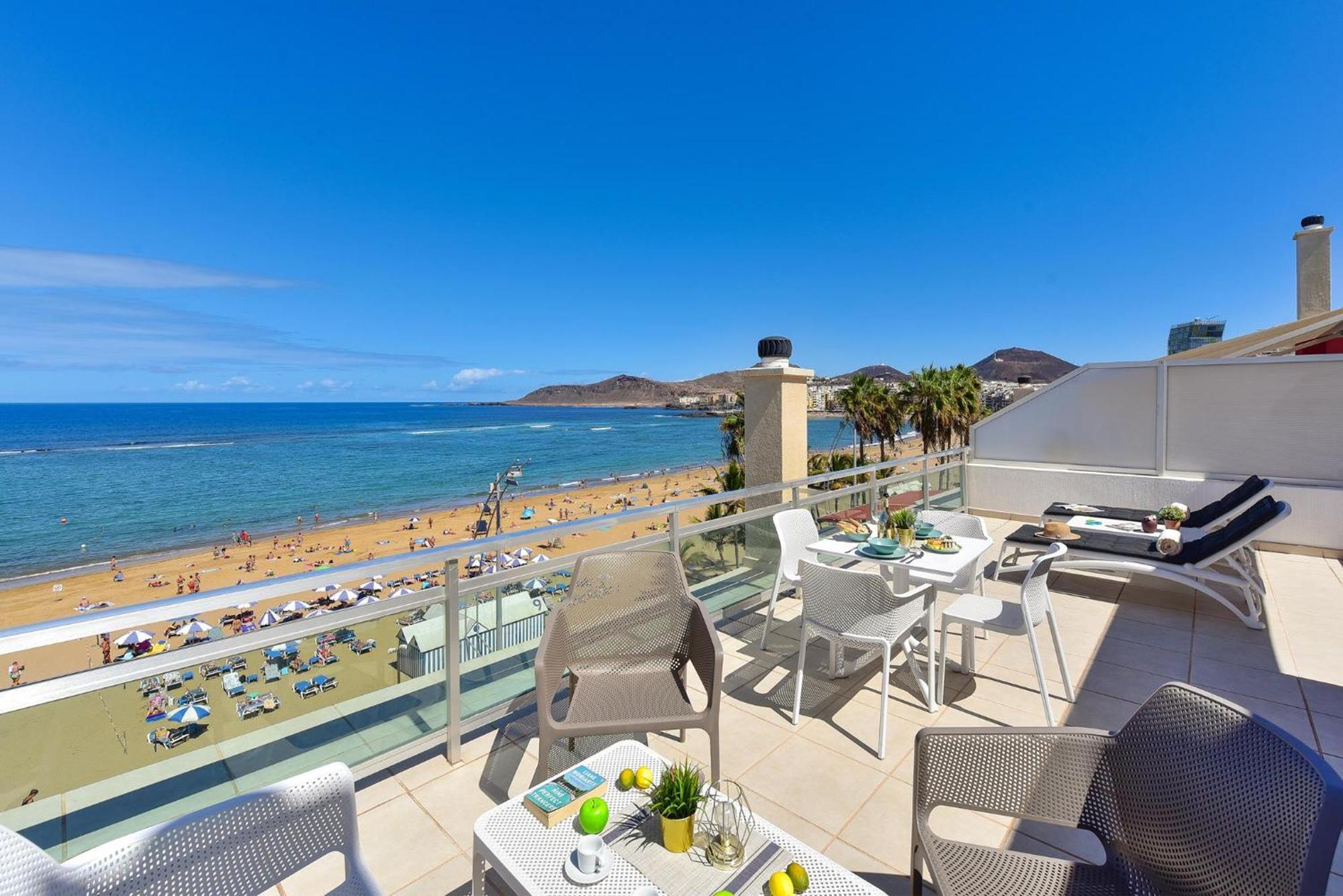Apartment Over The Sea Las Canteras Mc Лас-Пальмас-де-Гран-Канария Экстерьер фото